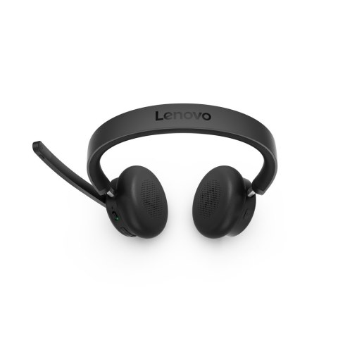 Lenovo 6550 Zestaw słuchawkowy Bezprzewodowy Opaska na głowę Biuro/centrum telefoniczne USB Type-C Bluetooth Czarny