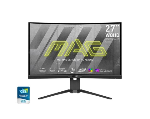 Monitor 27 cali MAG 275CQRXF LED QHD Curved 240Hz czarny