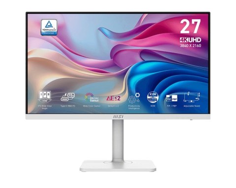 Monitor 27 cali Modern MD272UPHW LED UHD Flat 60Hz biały