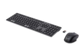Zestaw klawiatura + mysz HP 720 Multi-Device Rechargeable Wireless Keyboard and Mouse Combo bezprzewodowe z akumulatorem czarne 