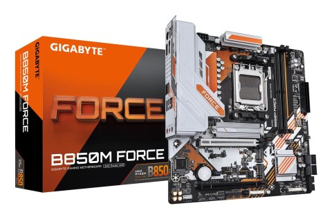 GIGABYTE B850M FORCE płyta główna AMD B850 Gniazdo AM5 micro ATX