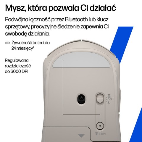 Mysz HP 400 Quiet Black Wireless Mouse bezprzewodowa czarna AZ7B2AA