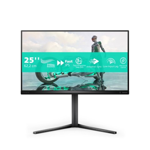 Philips Evnia 3000 25M2N3200U/00 monitor komputerowy 62,2 cm (24.5") 1920 x 1080 px Full HD LCD Szary