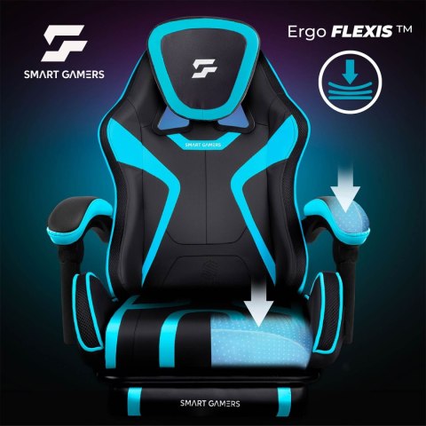 Fotel gamingowy obrotowy krzesło gracza podnóżek kubełkowy Specter Sofotel