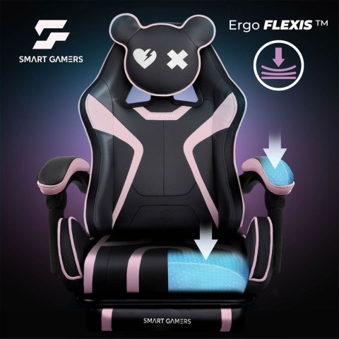 Fotel gamingowy obrotowy krzesło gracza podnóżek kubełkowy Specter Sofotel