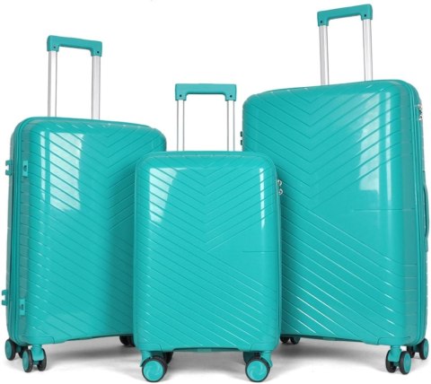 Zestaw Walizek Podróżnych Berwin 3 szt Twarde Na Kółkach TSA XL L M