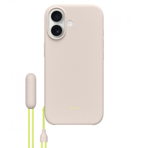 Etui z podpórką Beats Kickstand zgodne z MagSafe i panelem Sterowanie aparatem do iPhonea 17 - boksytowy beżowy