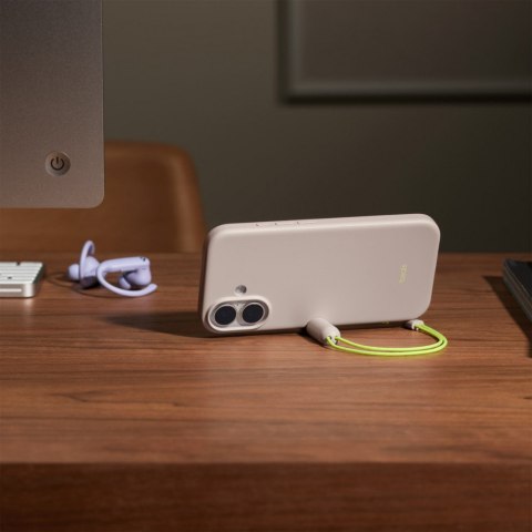 Etui z podpórką Beats Kickstand zgodne z MagSafe i panelem Sterowanie aparatem do iPhonea 17 - boksytowy beżowy