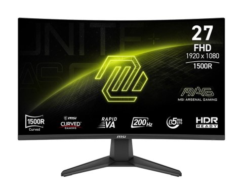 Monitor 27 cali MAG 276CF E20 LED FHD Curved 200Hz czarny