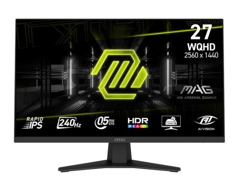 Monitor MAG 274QF X24 27 cali LED FHD Flat 240Hz czarny