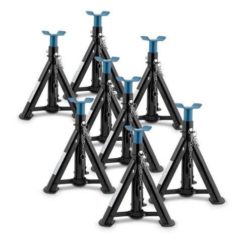 Kobyłki Samochodowe 8x 2000 kg BITUXX - Podstawki Warsztatowe Regulowane Składane