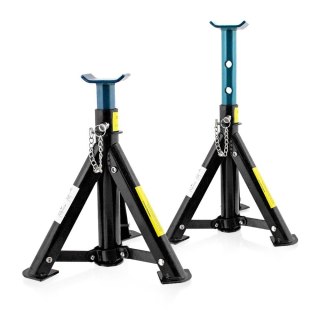 Podstawki warsztatowe 4x 3T regulowane składane kobyłki pod auto stal