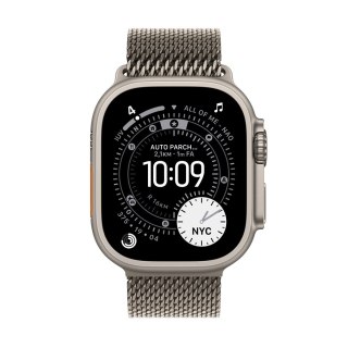 Apple Watch Ultra 3 OLED 49 mm Cyfrowy 422 x 514 px Ekran dotykowy 5G Tytan Wi-Fi GPS