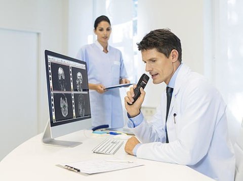 Philips SpeechMike SMP4000 - Pilot zdalnego sterowania - ciemnoszary perłowy metalik