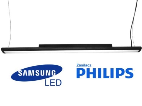 Oprawa led wisząca Achestan 40W DW czarna 1196*10