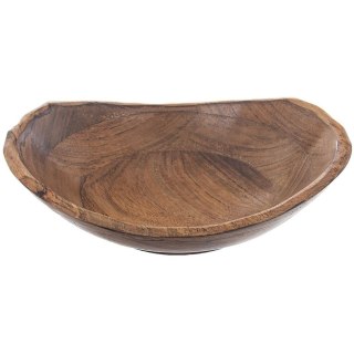 Miska na Owoce do Sałatki Dekoracyjna Drewniana ORION 30 cm 1,6 L