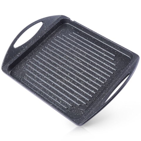 Płyta Grillowa Granitowa 34 x 26,5 cm ORION do Indukcji i Piekarnika