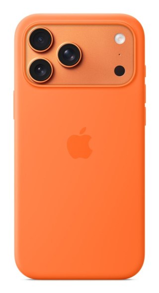 Apple iPhone 17 Pro Max Silicone Case with MagSafe - Orange