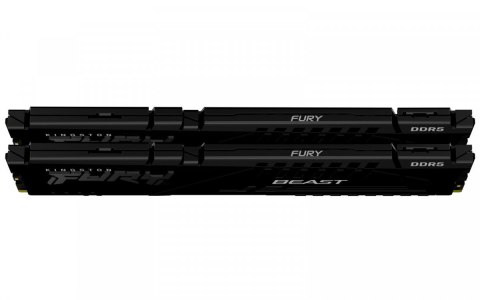 Pamięć DDR5 Fury Beast 64GB(2*32GB) 6000 CL30 EXPO czarna