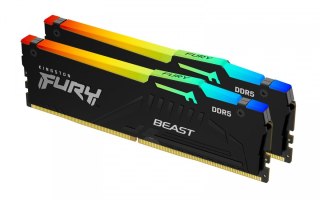 Pamięć DDR5 Fury Beast RGB 32GB(2*16GB) 5200 CL40
