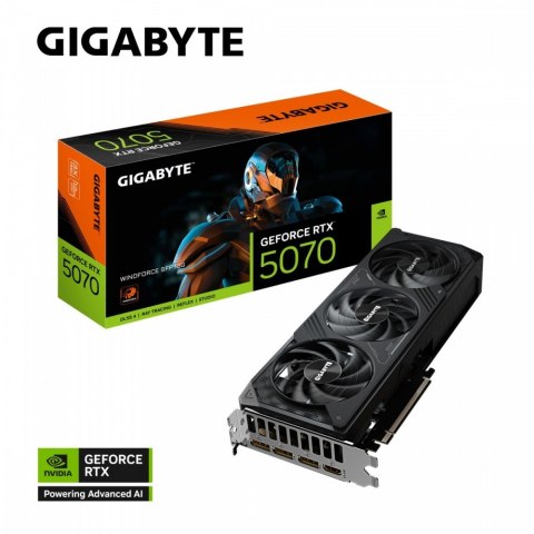 Karta graficzna GeForce RTX 5070 WINDFORCE SFF 12G 192BIT GDDR7 3DP/HDMI