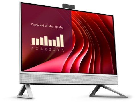 Komputer Dell 24 All-in-One EC24250 Win11Pro CORE 7-150U 16GB 1TB 23 8 FHD Touch Intel Graphics Cam WLAN + BT Backlit Kb 3Y Pro