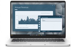 Laptop Dell Pro 14 PC14255 AMD Ryzen AI 7 350 16GB 512GB SSD CL25 14 0 FHD+ Radeon 860M FgrPr FHD IR Cam Mic WLAN+ BT Backlit Kb