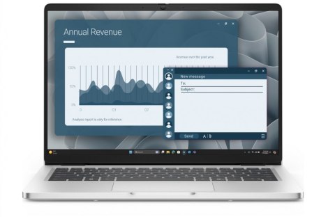 Laptop Dell Pro 14 PC14255 AMD Ryzen AI 7 350 16GB 512GB SSD CL25 14 0 FHD+ Radeon 860M FgrPr FHD IR Cam Mic WLAN+ BT Backlit Kb