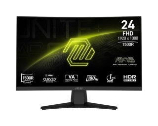 Monitor 23.6 cala MAG 244C LED/FHD/Curved/180Hz/czarny