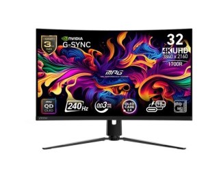 Monitor MPG 321CURX QD-OLED/31.5 cala/LED/UHD/Curv/240/Black