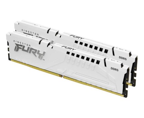 Pamięć DDR5 Fury Beast 32GB(2*16GB) 6000 CL36 biała