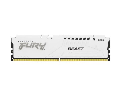 Pamięć DDR5 Fury Beast 32GB(2*16GB) 6000 CL36 biała