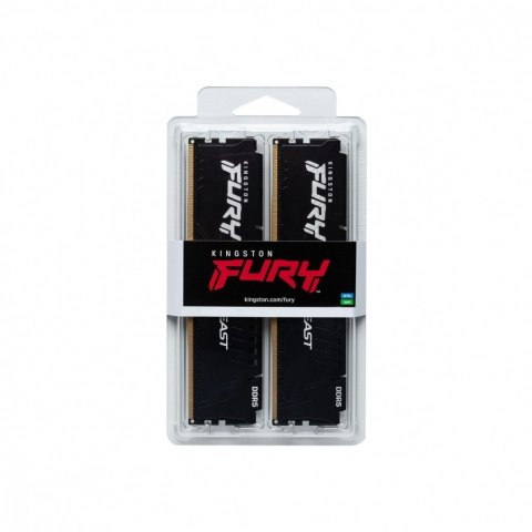 Pamięć DDR5 Fury Beast 32GB(2*16GB) 6000 CL36 czarna