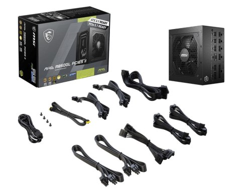 Zasilacz MAG A850GL PCIE5 II 850 W 80 Plus Gold Full Modular