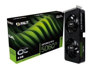 Karta graficzna GeForce RTX 5060 TI DUAL OC 8GB GDDR7 128bit 3DP/HDMI
