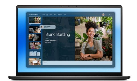 Laptop Dell 16 DC16250 W11P C7-150U 16GB 1TB 16 0 FHD+ Int FgrPr WLAN + BT Backlit Kb 3 Cell 3YPS Carbon Black