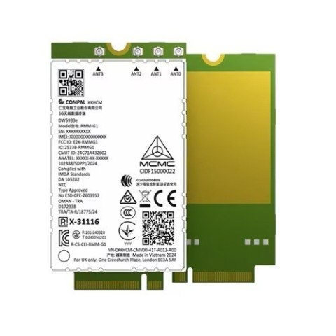 Modem sieci bezprzewodowej 5G DW5933e