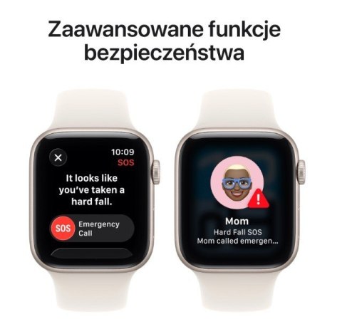 Watch SE 3 GPS+Cellular koperta 44 mm z aluminium w kolorze księżycowej poświaty  pasek sportowy w kolorze księżycowej poświaty 