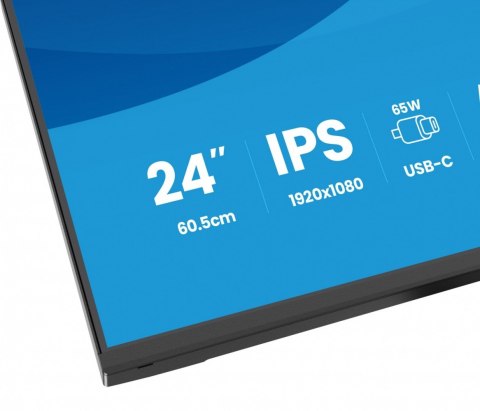 Monitor 24 cale XB2497HSN-B1 IPS, USB-C Dock,HDMI, DP, RJ45