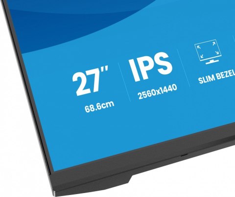 Monitor 27 cali X2793QSU-B1 IPS, QHD, HDMI, DP, 2xUSB