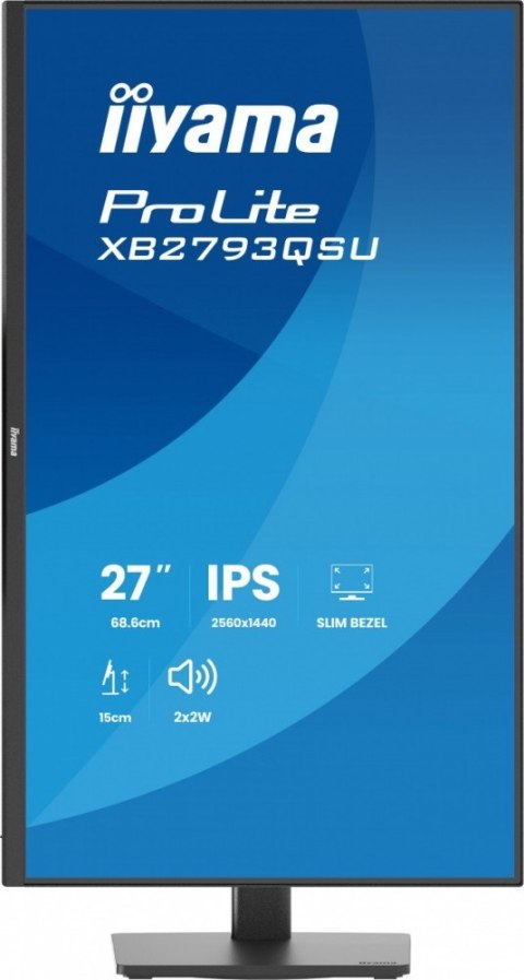 Monitor 27 cali XB2793QSU-B1 IPS, QHD, HDMI, DP, 2xUSB