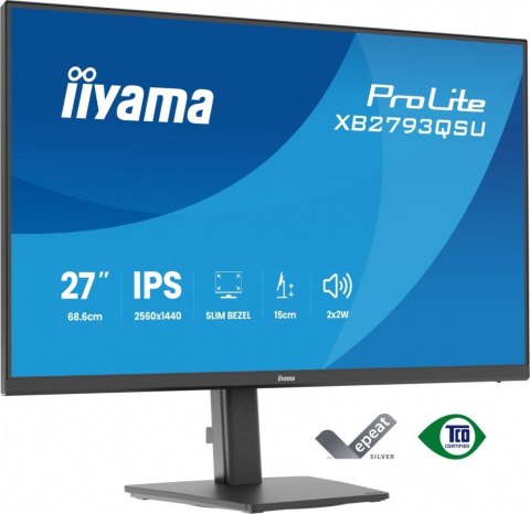 Monitor 27 cali XB2793QSU-B1 IPS, QHD, HDMI, DP, 2xUSB