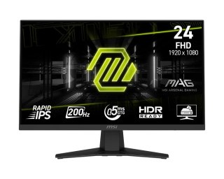 Monitor 23.8 cala MAG 244F LED/FHD/Flat/200Hz/czarny