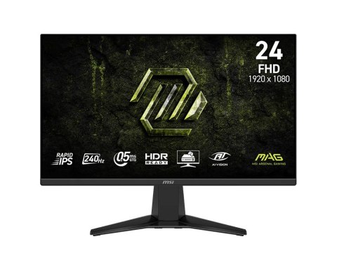 Monitor 23 8 cala MAG 245F X24 LED FHD Flat 240Hz czarny
