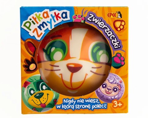 Piłka Zmyłka Zwierzaki Display 12 sztuk