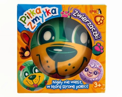 Piłka Zmyłka Zwierzaki Display 12 sztuk