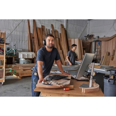 Klawiatura bezprzewodowa 960 Ergonomic czarna - 7E755AA#ABB