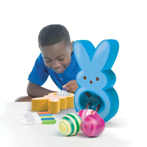 Zestaw kreatywny Jajko Malowanko Królik do malowania jajek niebieskie