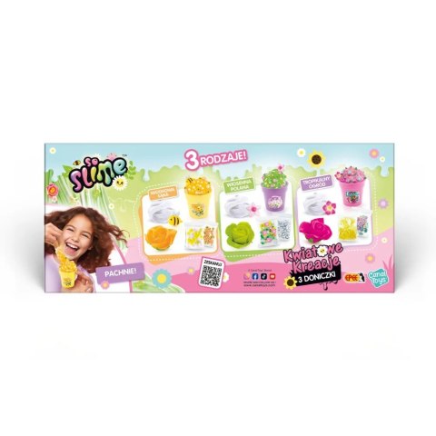 Zestaw kreatywny So Slime Kwiatowe Kreacje 3 doniczki