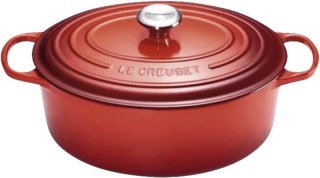 Brytfanna Le Creuset Signature Roaster owalna 40cm wiśniowa